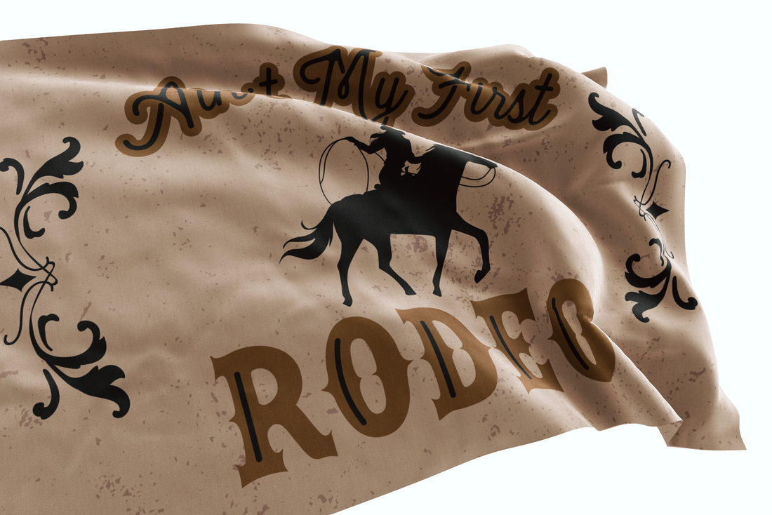 Aint My First Rodeo Flag