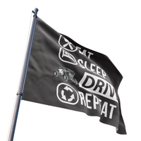 Eat Sleep Drive Repeat Flag