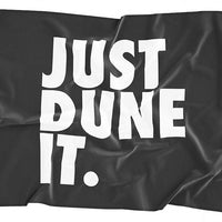 Just Dune It White on Black Flag