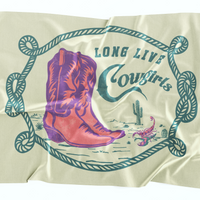 Long Live Cowgirls Flag