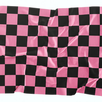 Pink Checkered Flag