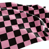 Pink Checkered Flag
