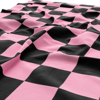 Pink Checkered Flag