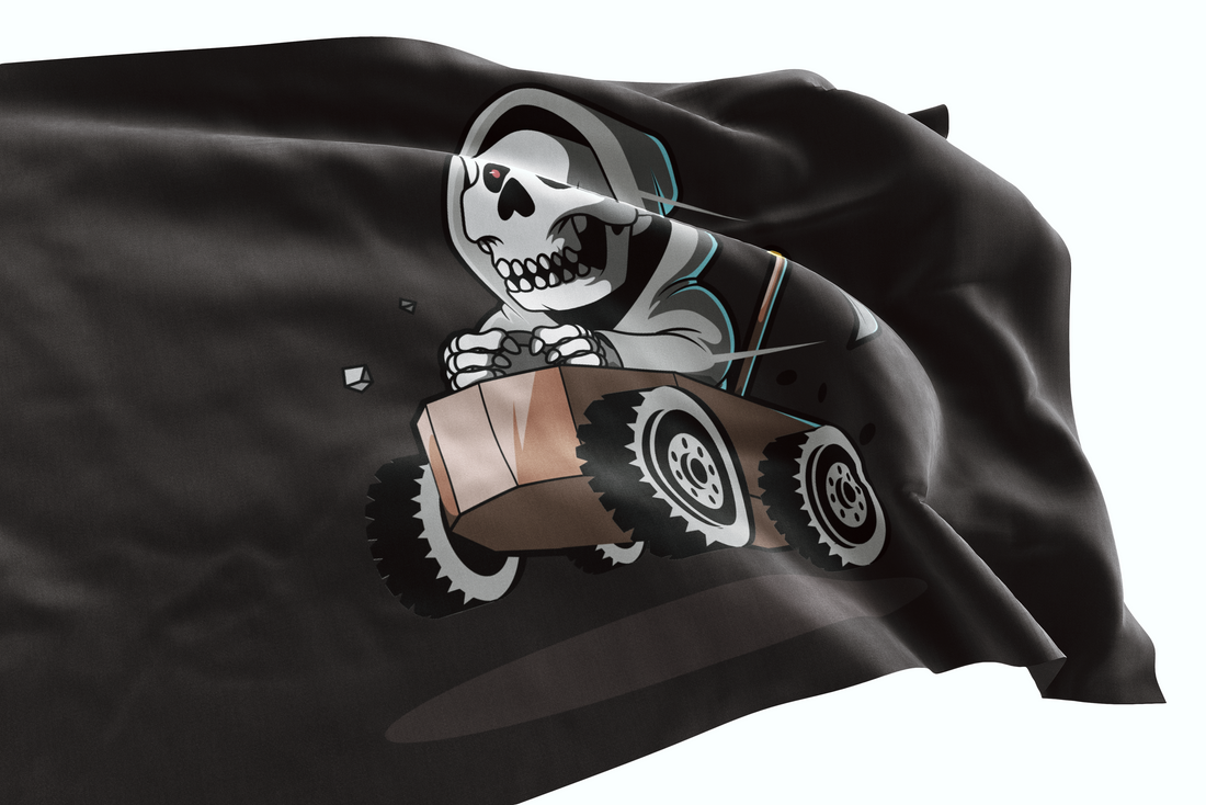 Racing Reaper Boys Flag