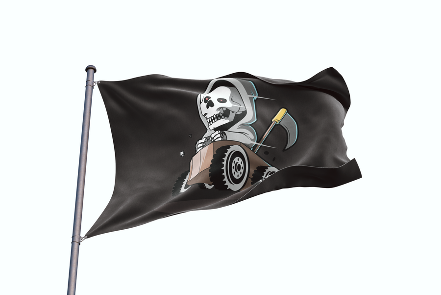 Racing Reaper Boys Flag