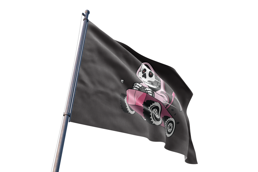 Racing Reaper Girls Flag