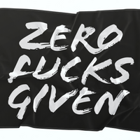 Zero Fucks Given Flag